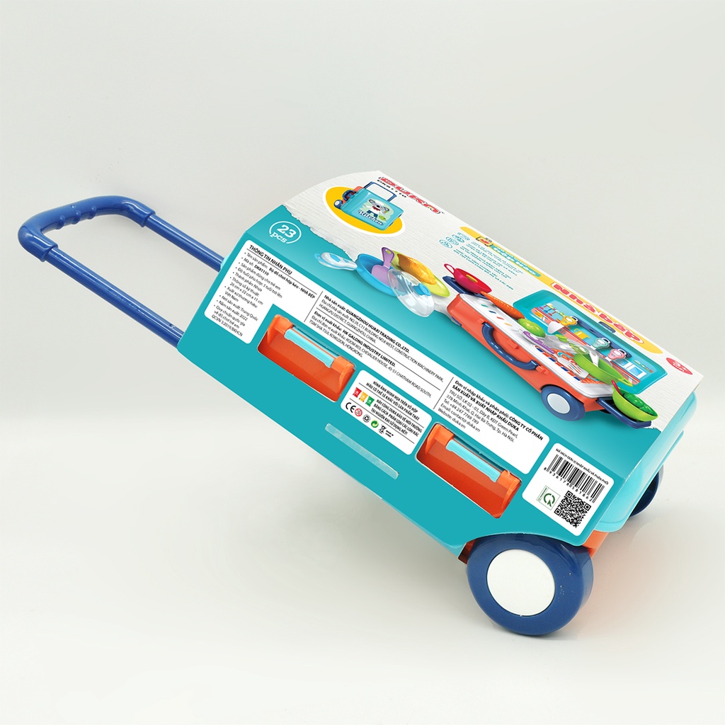 Bộ Đồ Chơi Hộp Kéo - Nhà Bếp (23 Chi Tiết), DK 81110 Duka