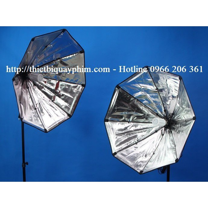 Combo 2 đèn LED360 20w softbox bát giác 75cm