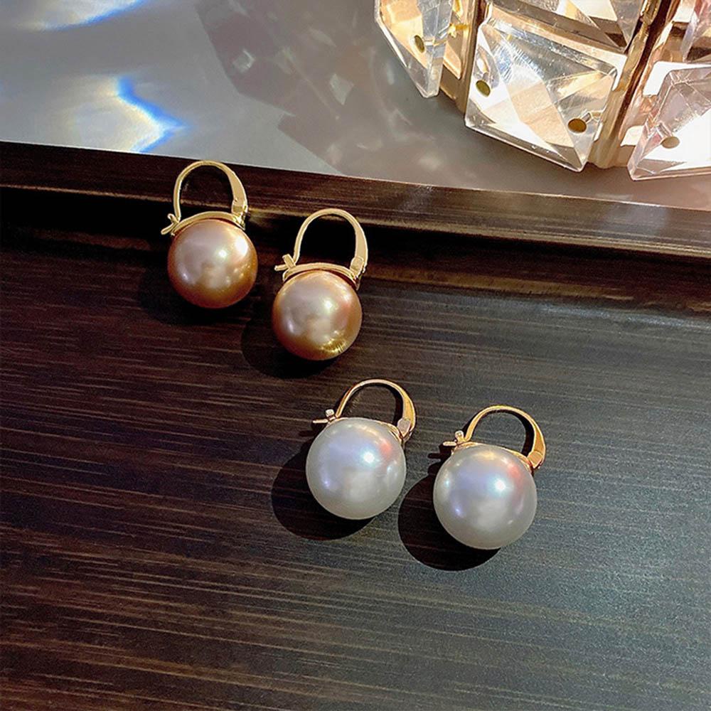 ROSE Bông Tai Đính Đá Thời Trang Dành Cho Nữ