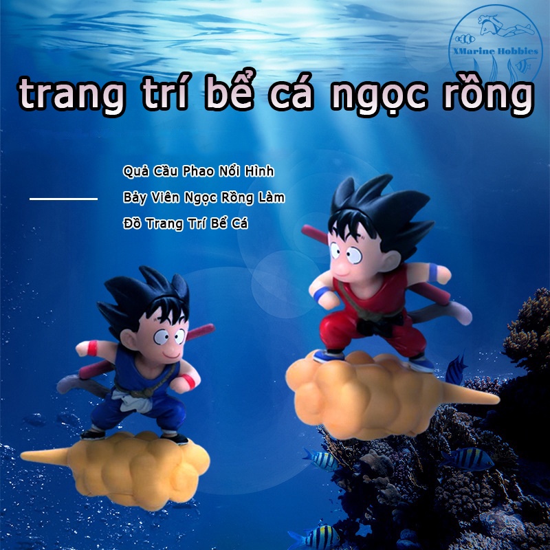 Quả Cầu Phao Nổi Hình Bảy Viên Ngọc Rồng Làm Đồ Trang Trí Bể Cá