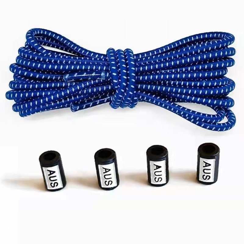 Dây buộc giày co giãn không cần buộc tiện lợi 100cm tùy chọn màu sắc