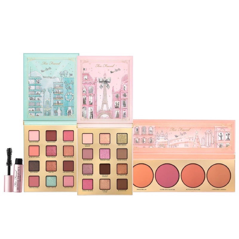 Bảng Phấn Trang Điểm Mắt, Má Hồng TOO FACED Christmas In The City