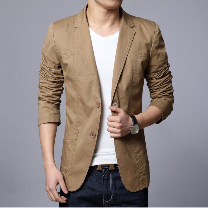 SY8389 - Áo khoác vest nam hàng nhập - giá 680k