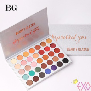 [Hàng mới về] Bảng phấn mắt chống nước nhiều màu xinh xắn thương hiệu BEAUTY GLAZED