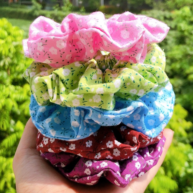 Scrunchies hoa nhí