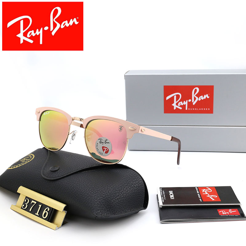 Wayfarer Ray-Ban_ chính hãng Kính râm 2021 Thời trang Hàn Quốc mới Kính râm nam nữ một mảnh Cặp đôi hợp thời trang Du lịch ngoài trời Kính râm lái xes