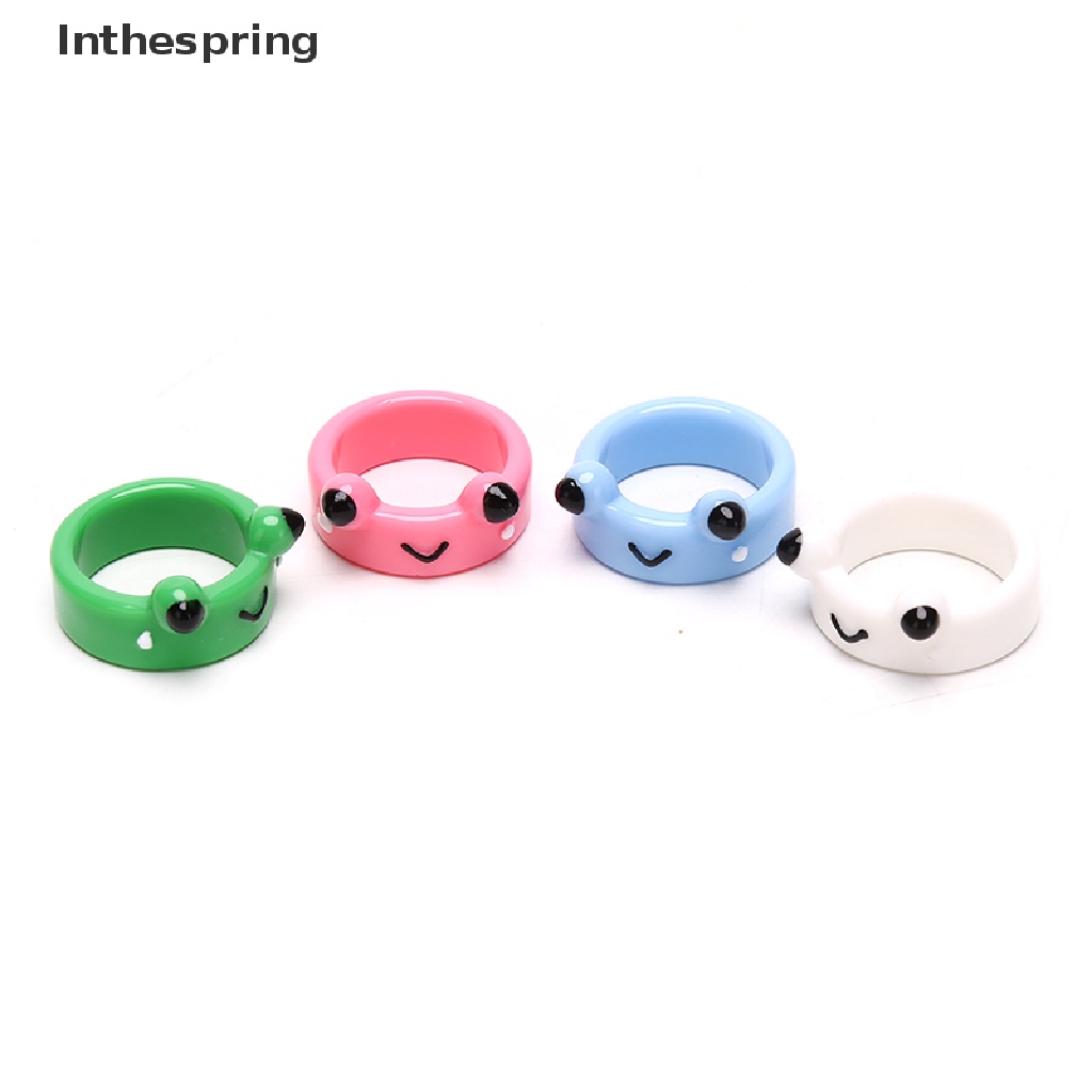 Nhẫn Thời Trang Hình Ếch Đất Sét polymer