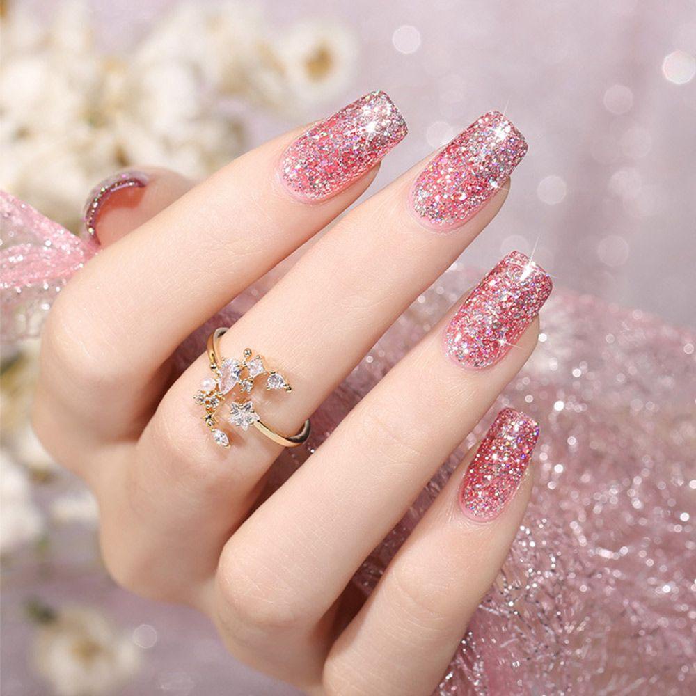 Lọ Nước Sơn Móng Tay Họa Tiết Bầu Trời Đầy Màu Sắc Phong Cách Anh Quốc