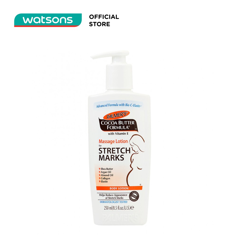 Sữa Dưỡng Thể Palmer's Ngăn Ngừa Và Giảm Rạn Da Khi Mang Thai Hoặc Tăng Cân 250ml