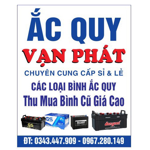 BÌNH ẮC QUY Ô TÔ GS NS60 (12V-45Ah)