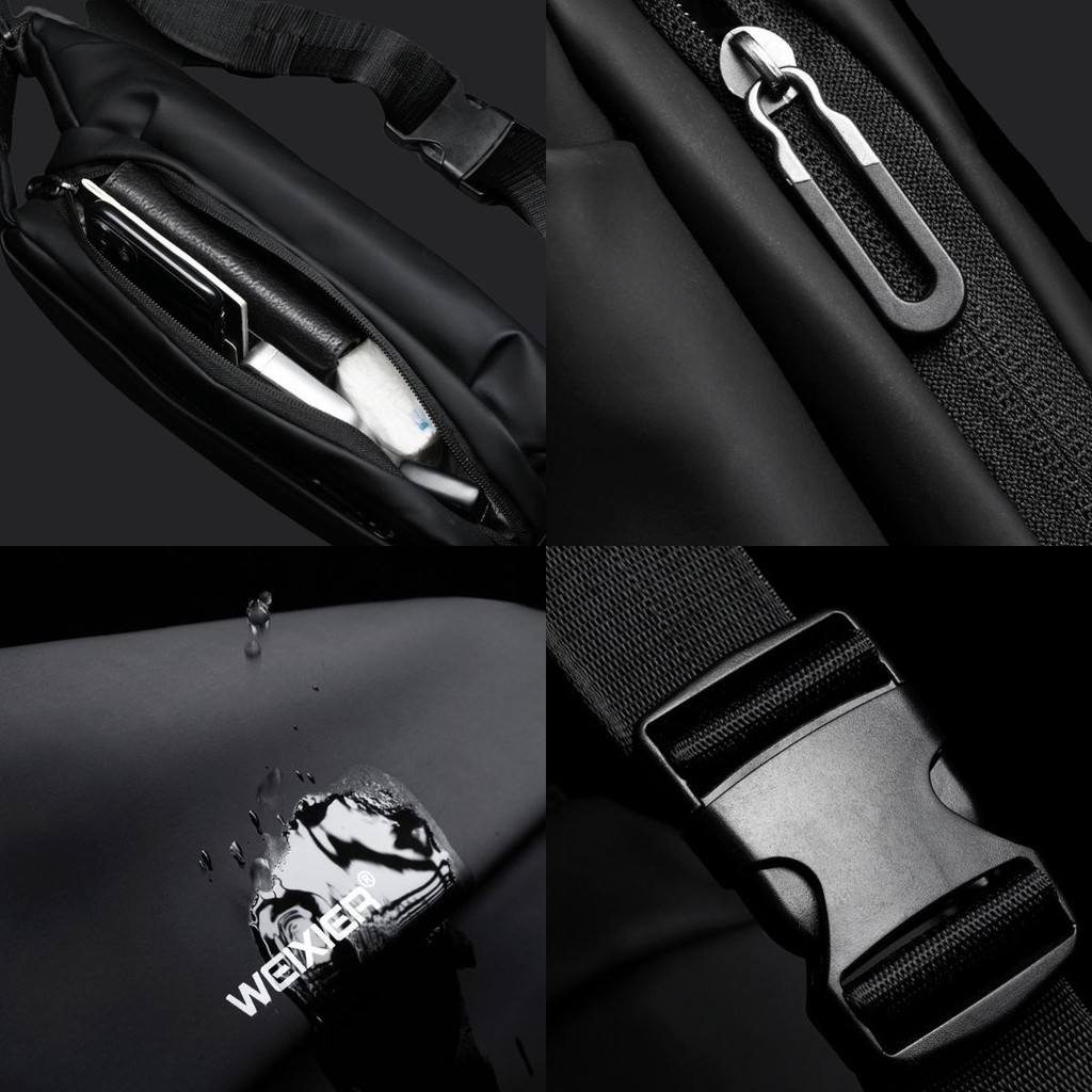 Túi đeo chéo nam & nữ TEE SIK Túi bao tử với thiết kế chống nước, chống xước cực kì hiệu quả TS25 | BigBuy360 - bigbuy360.vn