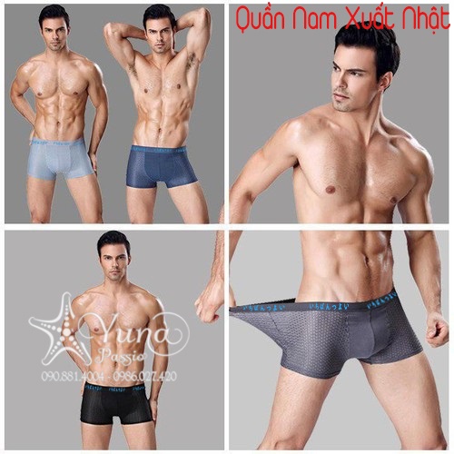 4 Quần Sịp Nam Hàng Chính Hãng Xuất Nhật Thông Hơi