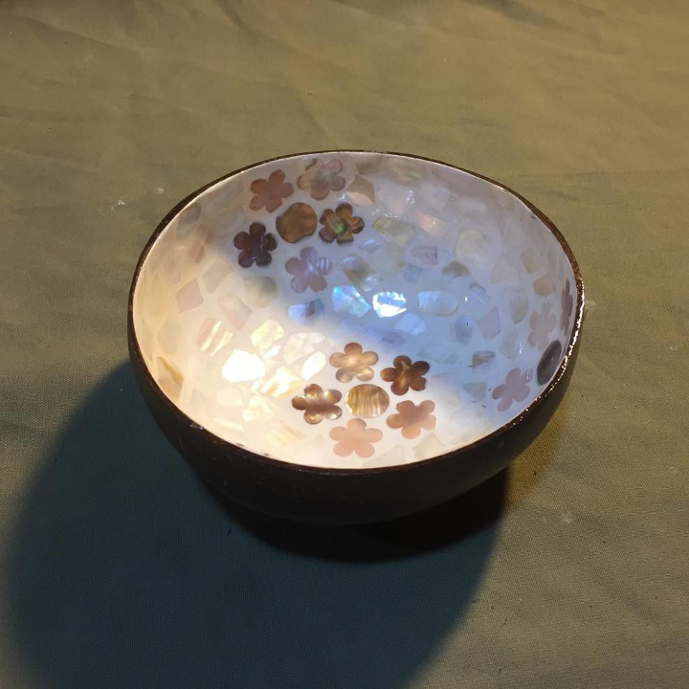 Bát dừa sơn mài khảm trai cao cấp, Gáo dừa thủ công mỹ nghệ, Coconut Bowls