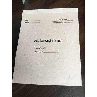 Phiếu nhập/xuất kho 1 liên, 14 dòng, 19x25