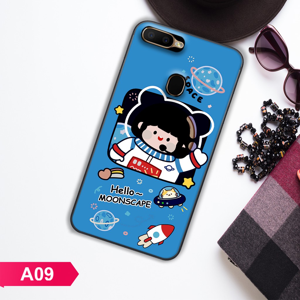 [HOT]ỐP LƯNG OPPO A5S/A7/A12/F9/REALME 2 PRO IN HÌNH NHÀ DU HÀNH VŨ TRỤ CỰC DỄ THƯƠNG CỰC HOT 2021