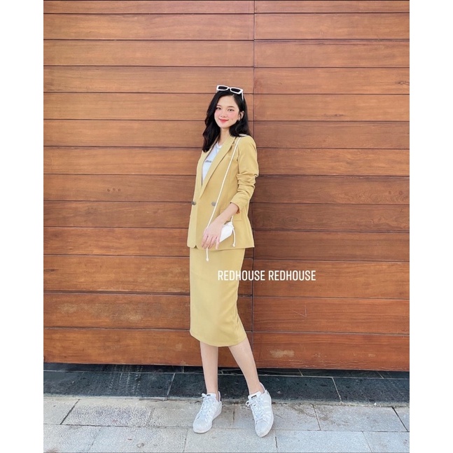 Chân váy bút chì vest | BigBuy360 - bigbuy360.vn