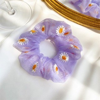 Scrunchie cột tóc Hoa Cúc Họa Mi xinh xắn