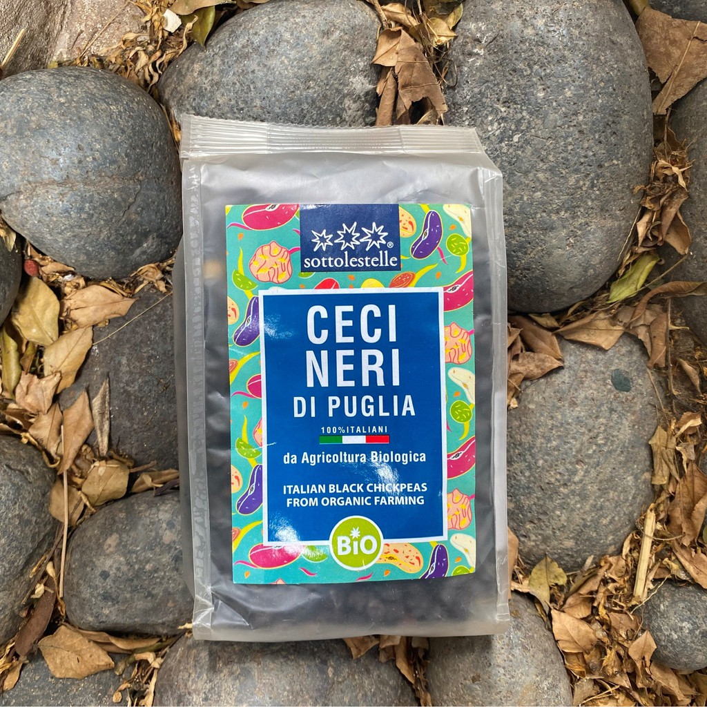 Đậu gà đen Ceci Neri sotto hữu cơ Sotto 400g