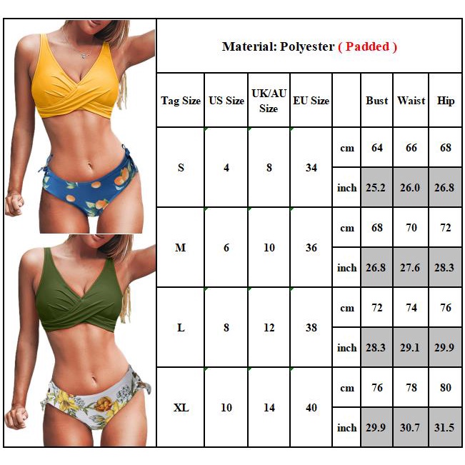 Bộ Đồ Bơi Bikini Hai Mảnh Nhiều Màu Sắc Gợi Cảm Dành Cho Nữ