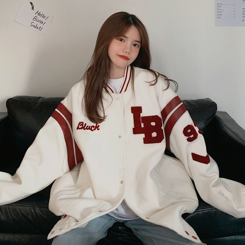 (order) ÁO KHOÁC BOMBER TAY PHỐI SỌC NGANG KÈM HÌNH THẬT - Quảng Châu | BigBuy360 - bigbuy360.vn