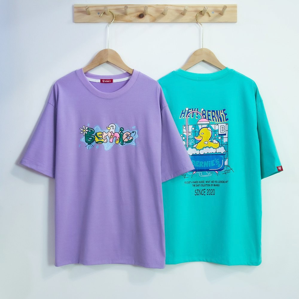 Áo Thun Tay Lỡ Freesize Unisex - TTL823 Vịt Bennie - 4 Màu Đẹp "Xỉu" - Chất Thun Cotton Mềm Mát - Có Logo Gắn Tay Xịn Xò | BigBuy360 - bigbuy360.vn