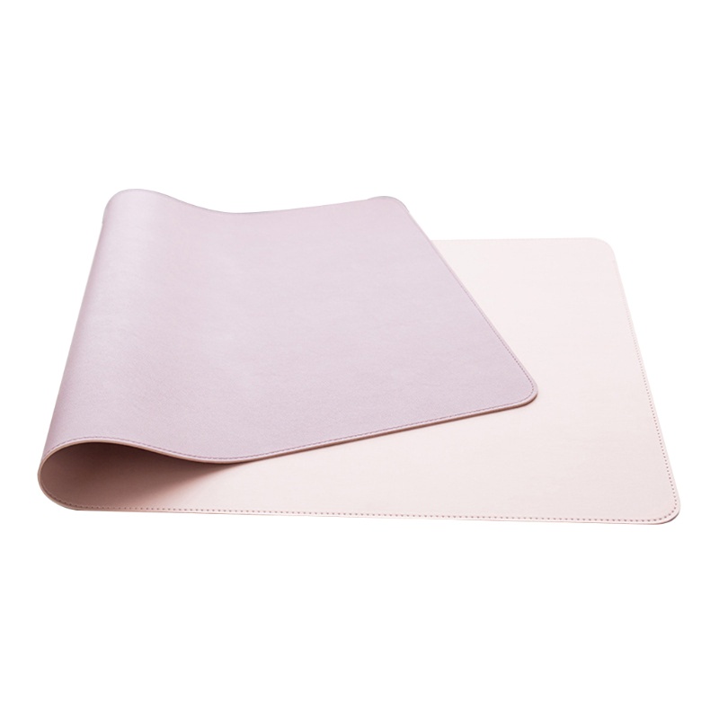 RAN 1 Pc Both Sides Extended Mouse Pad,Large Laptop Office Game PU Leather Desk Mat