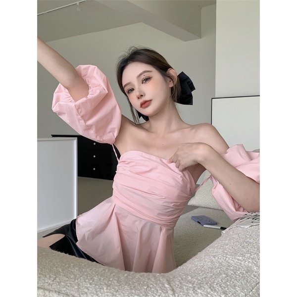 Áo voan kiểu tay rời, áo babydoll nữ xinh xắn - 25 store