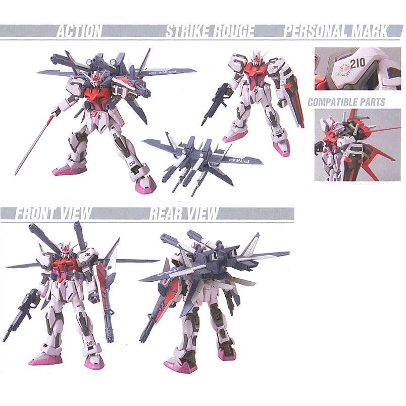 Mô Hình Lắp Ráp Gundam HG Strike Rouge + IWSP