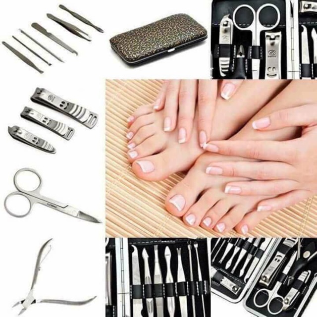 Bộ bấm móng tay 12 món