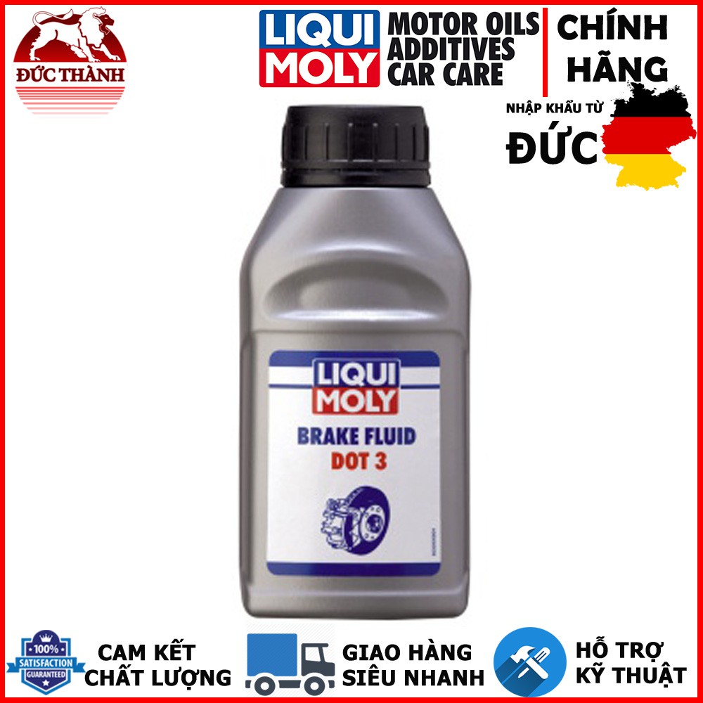 Dầu thắng cao cấp Liqui Moly Dot 4 3093 dùng được cho phanh ABS 500ml ( tặng kèm khăn xanh )