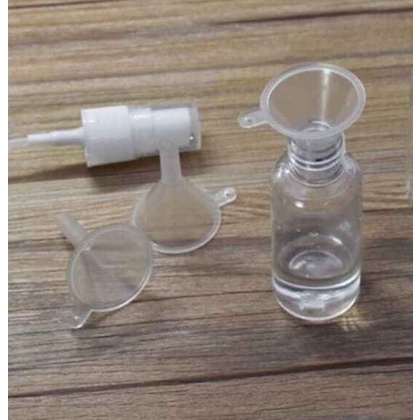 Chai thủy tinh thân TRONG phun sương TRẮNG 5ml 10ml 15ml 20ml 30ml 50ml 100ml - Lọ đựng serum, tinh dầu mỹ phẩm du lịch.