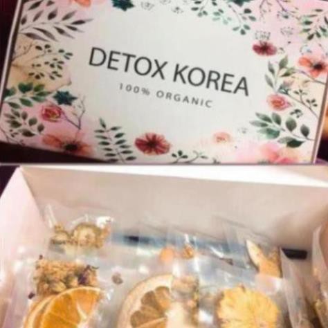 [HÀNG MẪU] 1 GÓI  trà Detox hoa quả sấy khô giảm cân, DETOX  KOREA