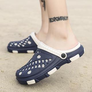 Dép sandal bít mũi đế mềm chống trượt thời trang cho nam