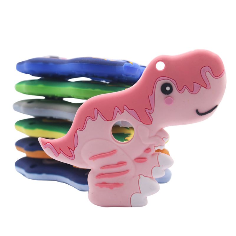 Đồ Chơi Khủng Long Bằng Silicone Dành Cho Trẻ Sơ Sinh Mọc Răng