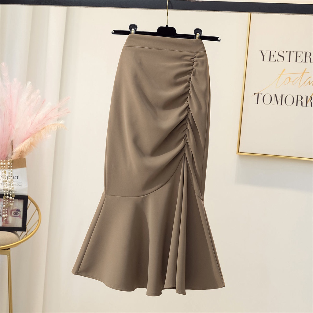 Set Chân Váy Đuôi Cá Lưng Cao Thời Trang Mùa Hè Cho Nữ