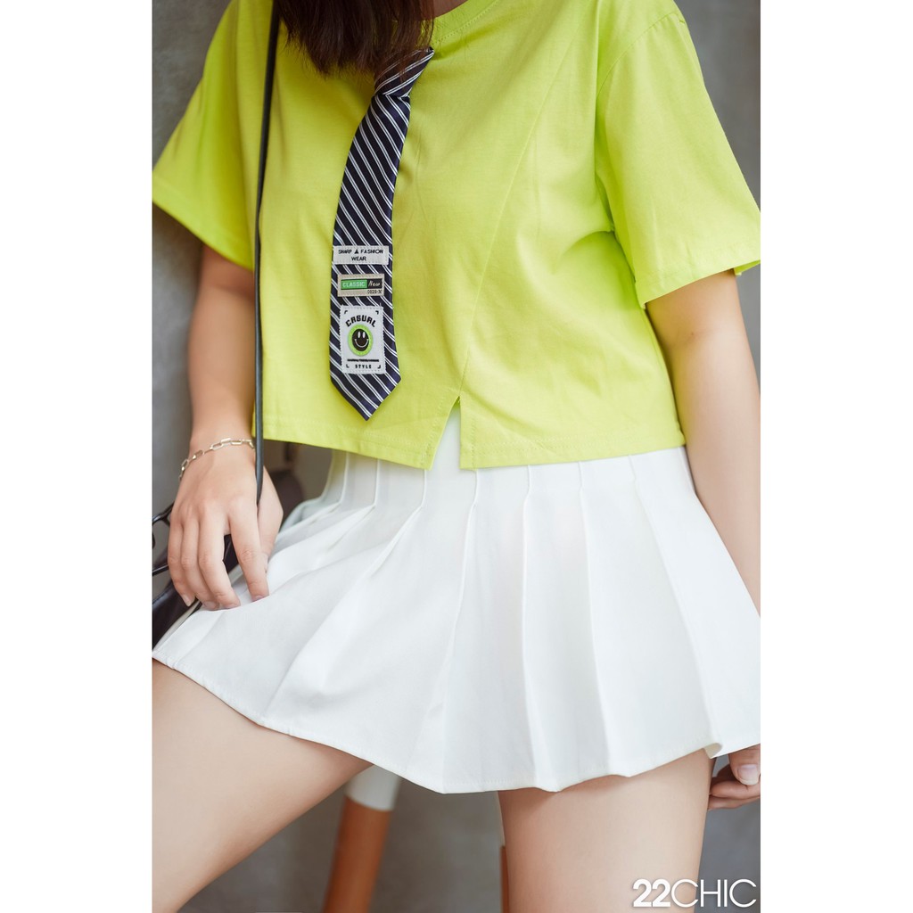 Chân váy tennis cao cấp có lớp lót bên trong - 22CHIC | BigBuy360 - bigbuy360.vn