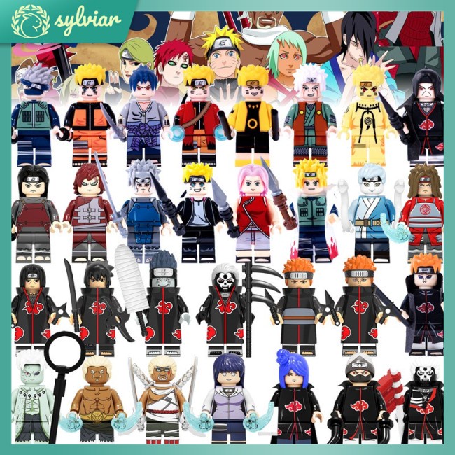 Mô Hình Đồ Chơi Lego Nhân Vật Hoạt Hình Naruto Uzumaki Uchiha Itachi Sasuke