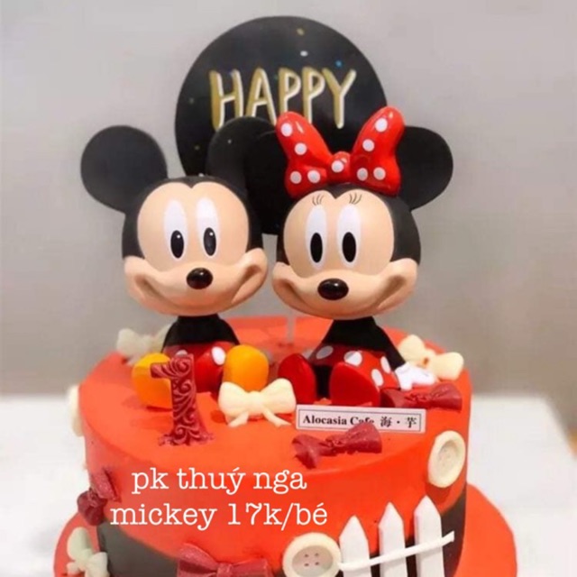 CHUỘT MICKEY TRANG TRÍ BÁNH KEM