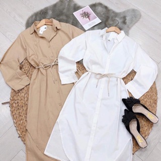 🎀ĐẦM SOMI XÔ( kèm dây thắt eo ạ)#160k