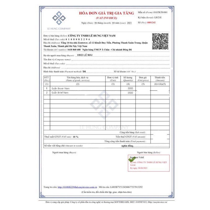 Quần Lót Nam Tam Giác Thun Lạnh