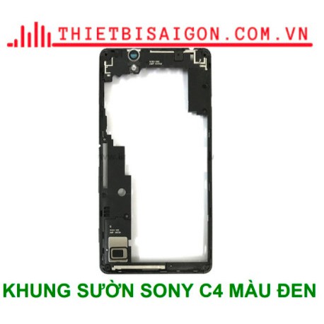 KHUNG SƯỜN SONY C4 MÀU ĐEN