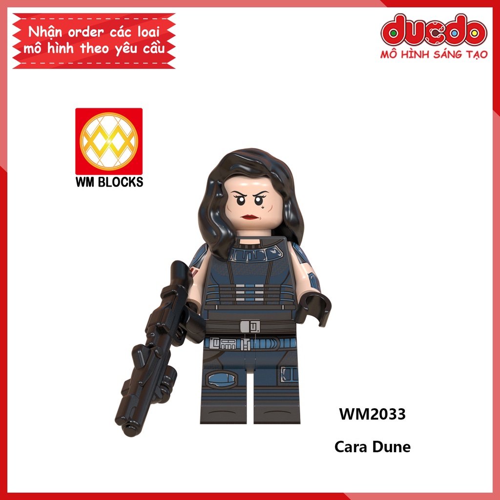 Minifigures nhân vật Chiến tranh các vì sao war - Đồ chơi Lắp ghép Xếp hình Mini Mô hình WM WM6099