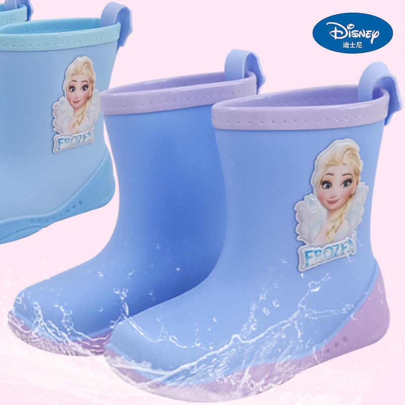 ♛Ủng Đi Mưa Chống Trượt Họa Tiết Disney Xinh Xắn Dành Cho Bé