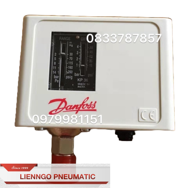RƠLE ÁP SUẤT CÔNG TẮC ÁP SUẤT KHÍ NÉN DANFOSS ẤN ĐỘ kP1, KP5, KP35, KP36