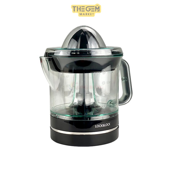 Máy vắt cam Lock and Lock,máy ép cam tự động bằng điện cho bé và gia đình 700ml EJJ236BLK