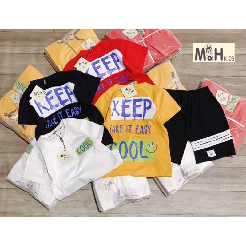 Bộ quần áo bé trai 18-35kg