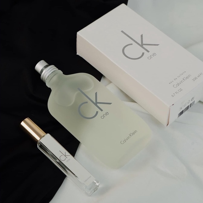 Nước Hoa Calvin Klein CK One, Mẫu Thử Nước Hoa Unisex Chính Hãng 2ml, 5ml, 10ml