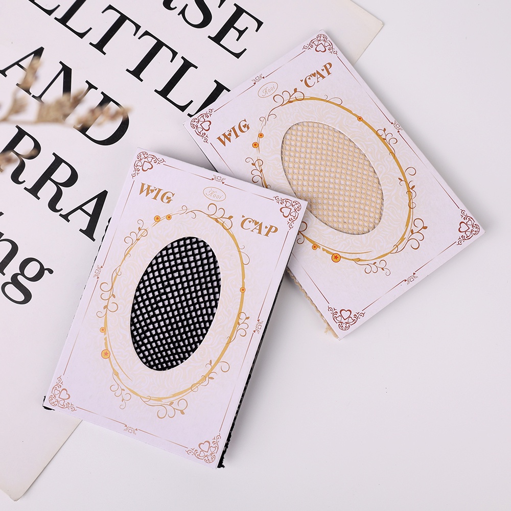 Mũ Lưới Đội Tóc Giả Bằng Nylon Co Giãn Cao Thấm Hút Mồ Hôi Chống Trượt Màu Đen Thời Trang Chất Lượng Cao