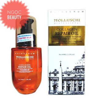 Tinh dầu dưỡng tóc phục hồi mềm mượt Molluschi 60ml