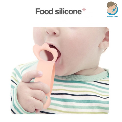 Tay cầm bình sữa Avent, Moyuum silicon, phù hợp với tất cả bình cổ rộng - Popapu store